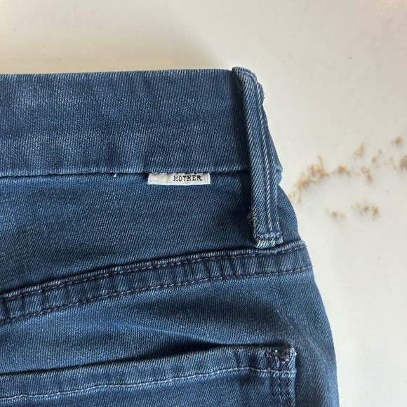 MOTHER denim straight leg skinny jeans size 26 - Picture 2 of 3